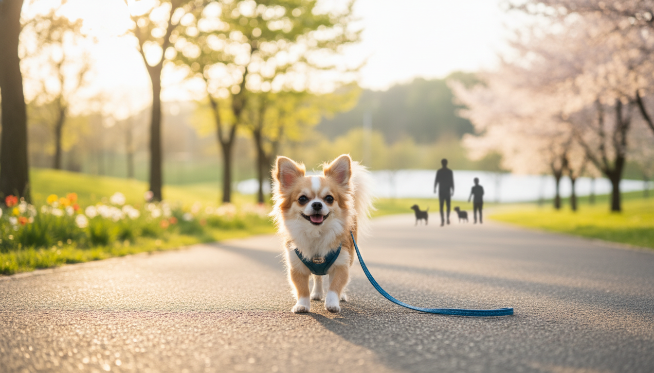 チワワの散歩時間は1日何分？子犬や季節ごとの適切な頻度と距離の目安とは？