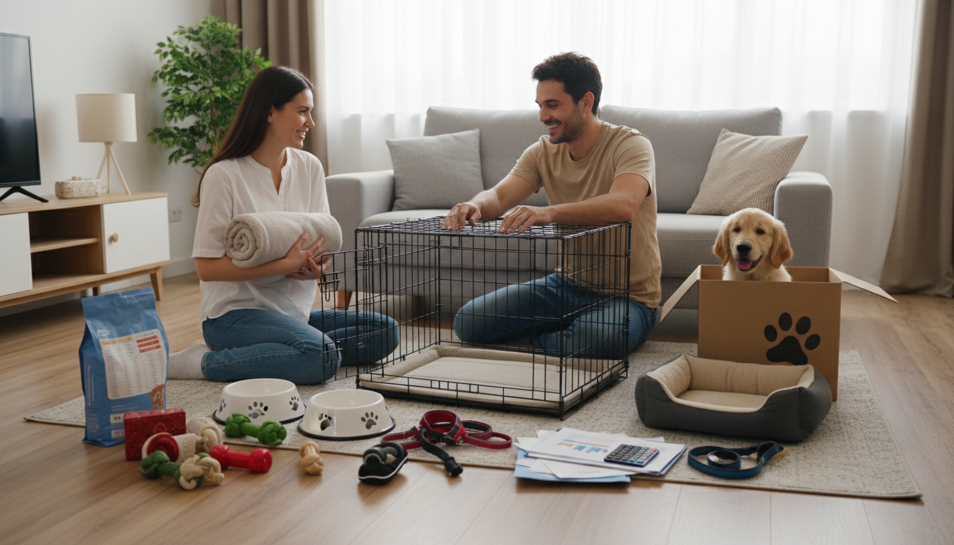 初めて犬を飼う準備は何から始める？必需品リストや必要な費用とは？