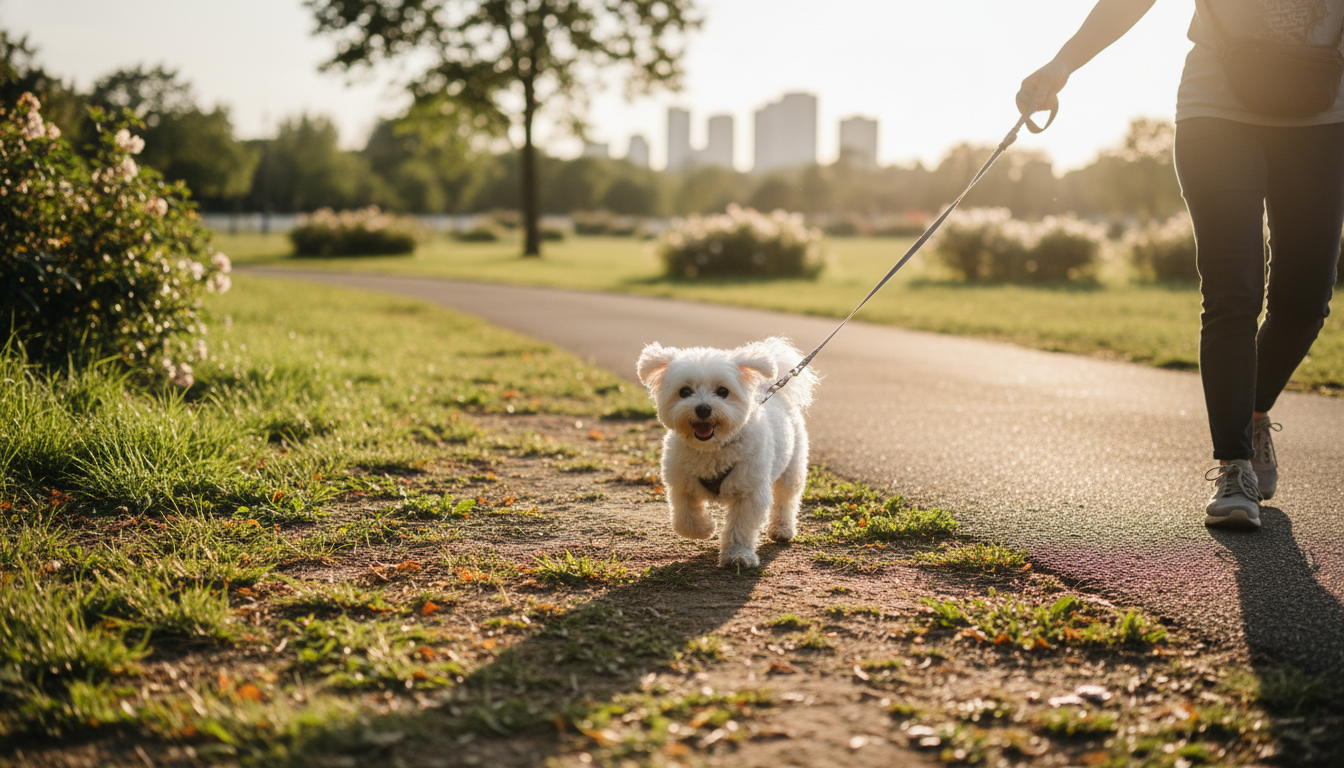 犬の散歩は一日一回でも大丈夫？小型犬に必要な時間とストレス解消法