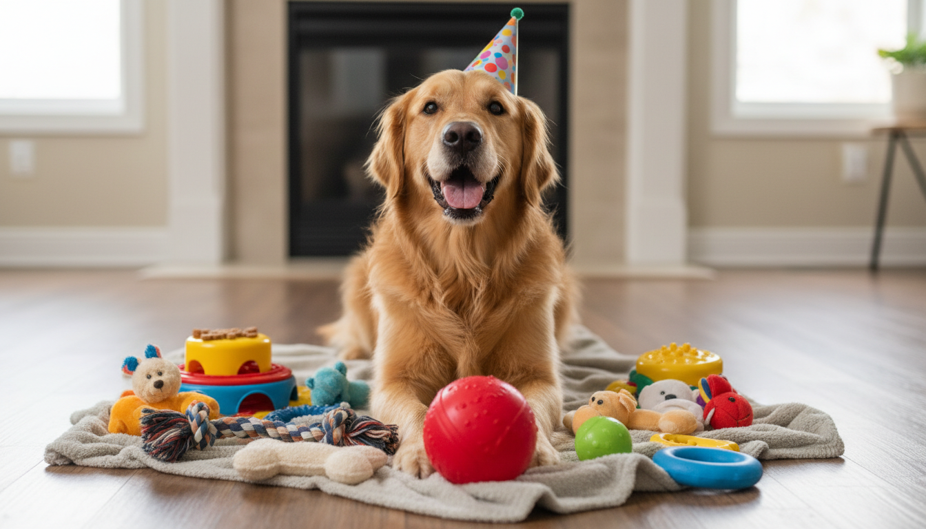 犬の誕生日プレゼントにおもちゃを選ぶ際、絶対に喜ばれるおすすめの種類とは？