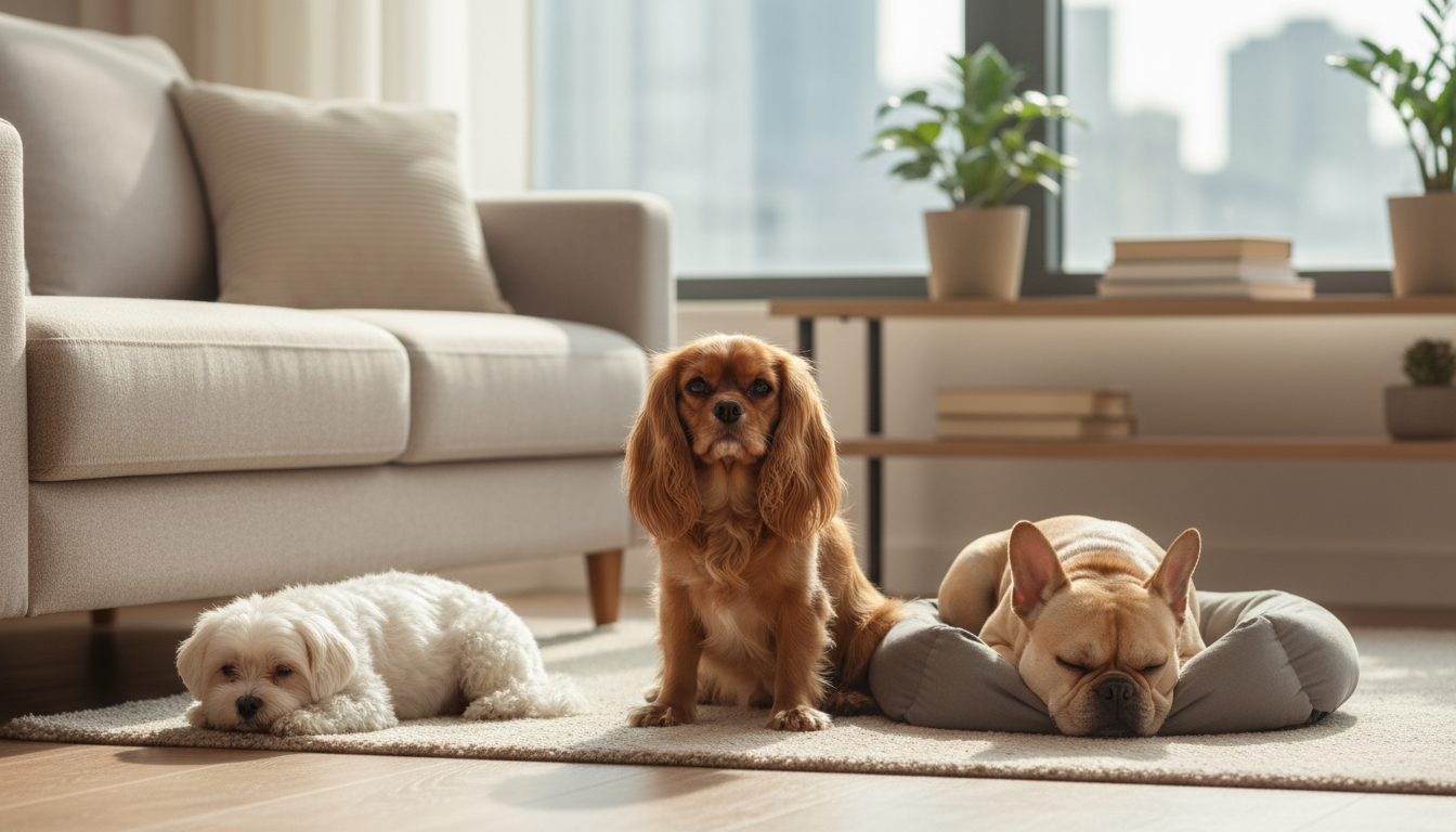 集合住宅でも安心して迎えられる犬種の傾向