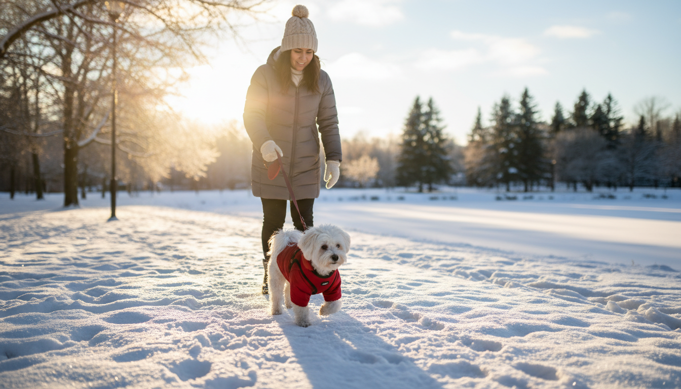 冬の散歩を日中にすべき理由と健康への影響