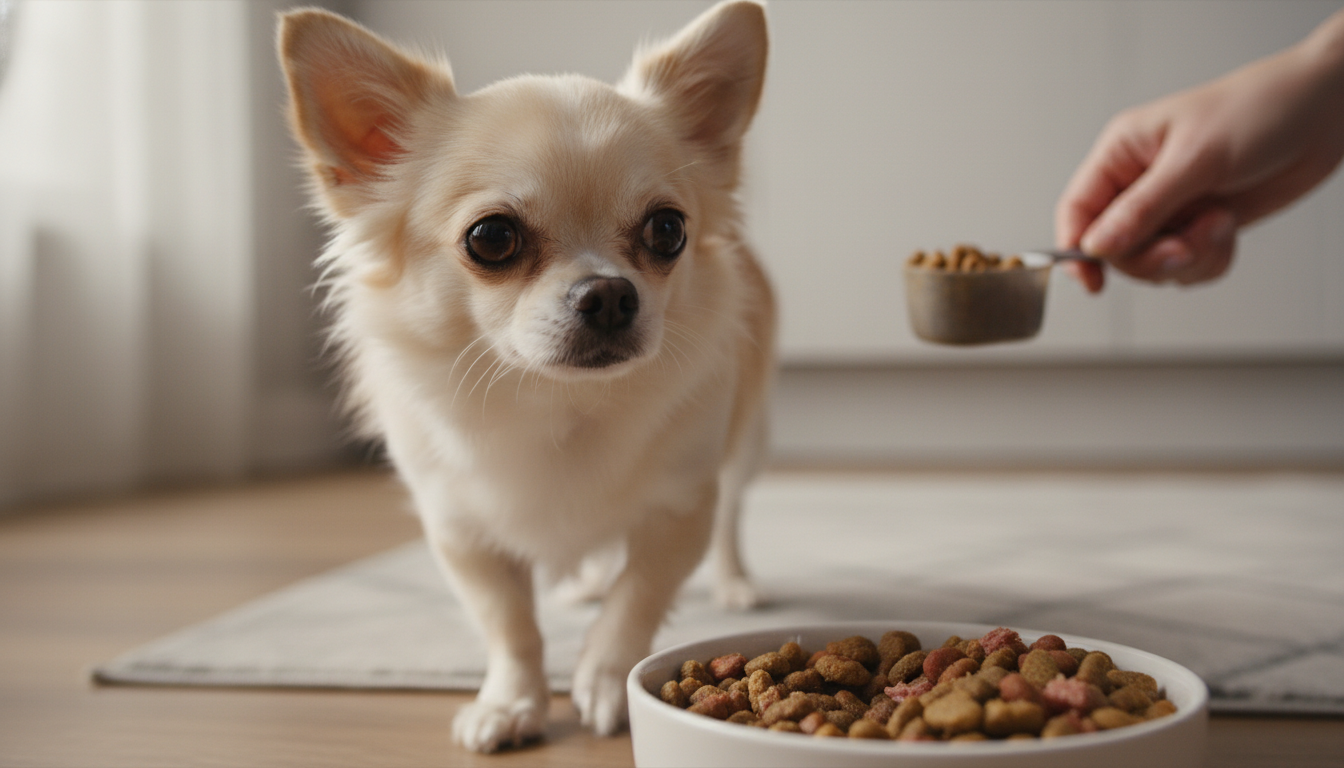 チワワがドッグフードを残す原因と食いつきを改善するための基本対策
