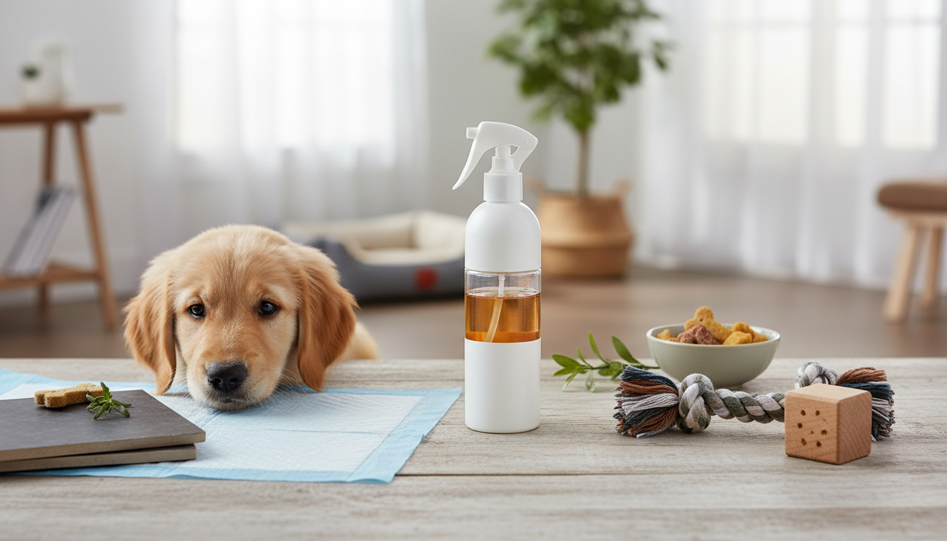 しつけスプレーはトレーニングの補助として活用することが重要